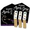 Big Dot of Happiness Mardi Gras - Masquerade Party Game Pickle Cards - Pull Tabs 3-in-a-Row - Set of 12